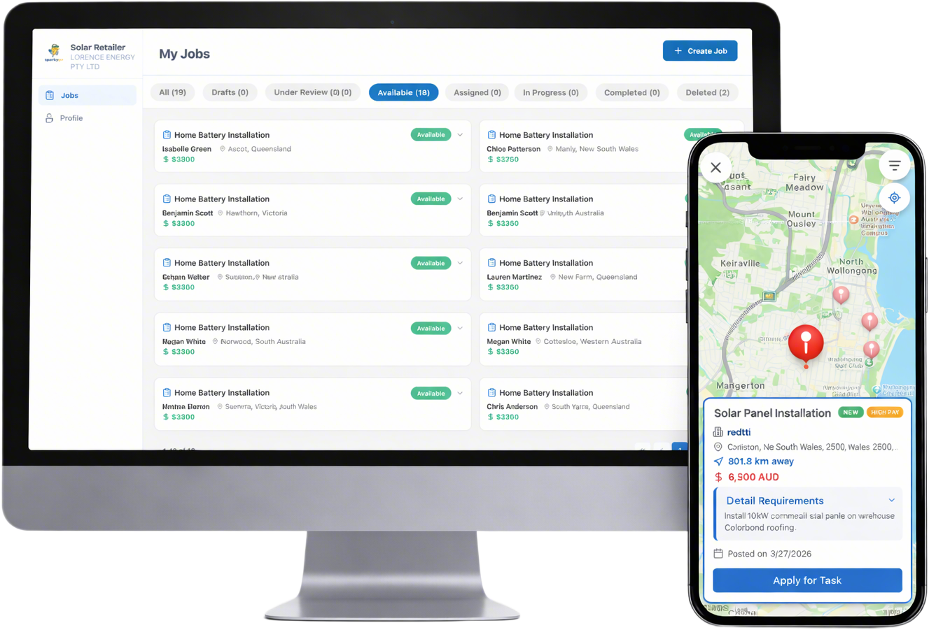 Sparkygo retailer demo